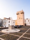 Estremoz Castle with Tres Coroas Three Crowns marble tower,